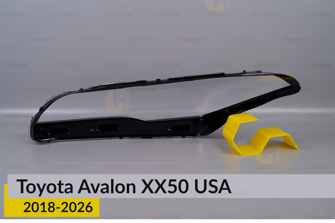 Скло фари Toyota Avalon XX50 USA (2018-2026) праве