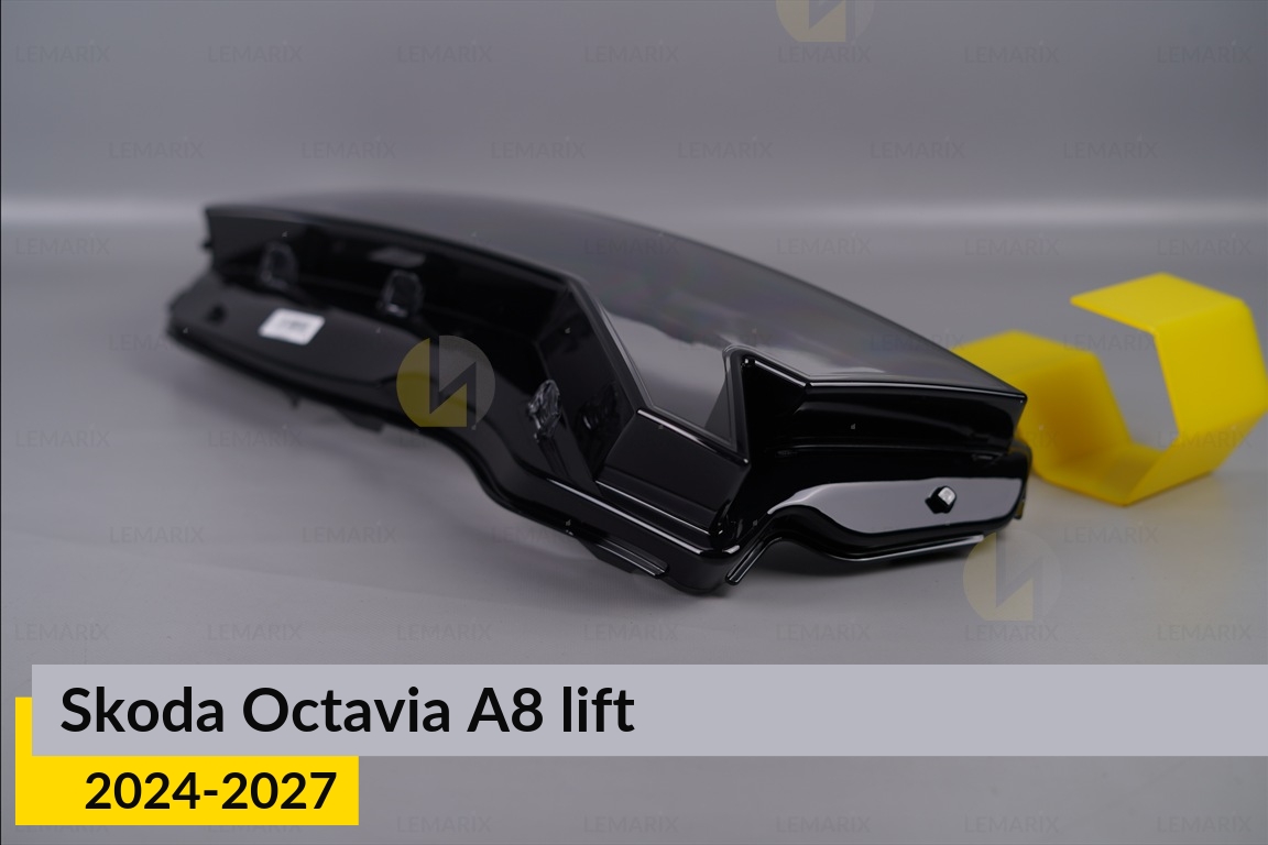 Скло фари Skoda Octavia A8 (2024-2027) рест праве