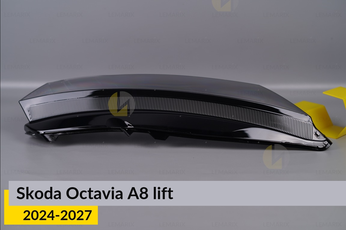 Скло фари Skoda Octavia A8 (2024-2027) рест праве