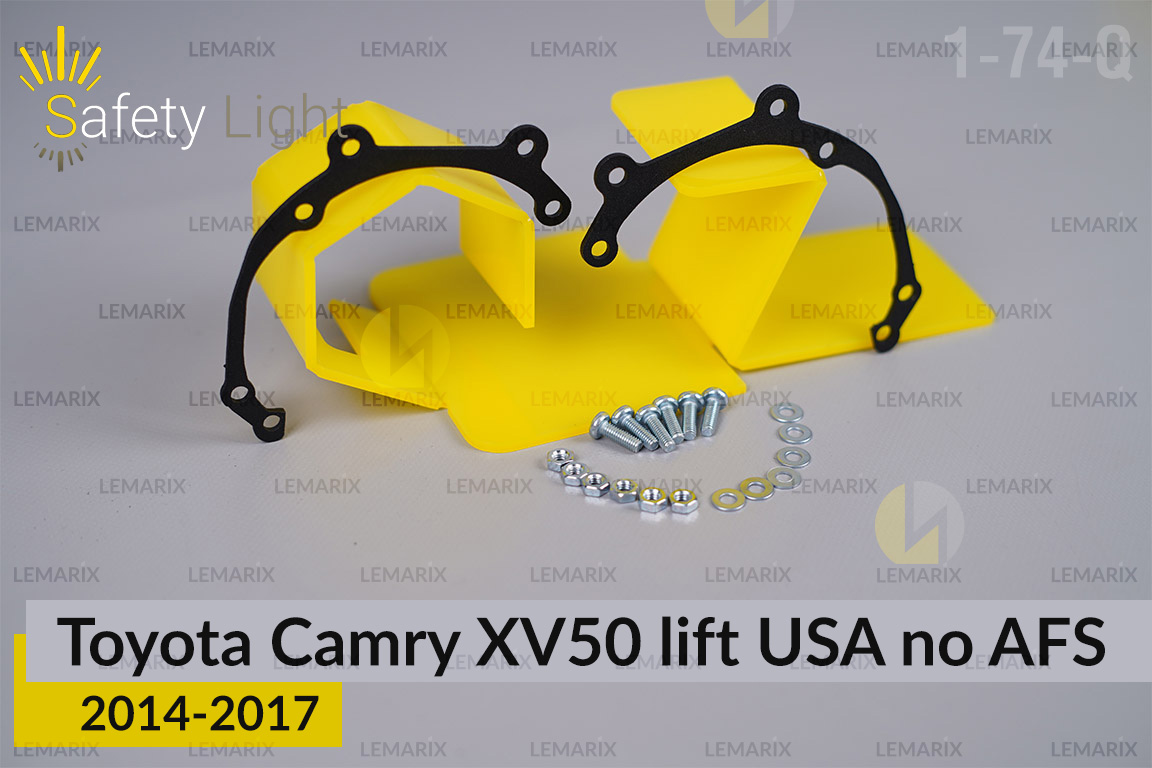 Перехідна рамка для Toyota Camry XV50 USA no AFS (2014-2017) рест