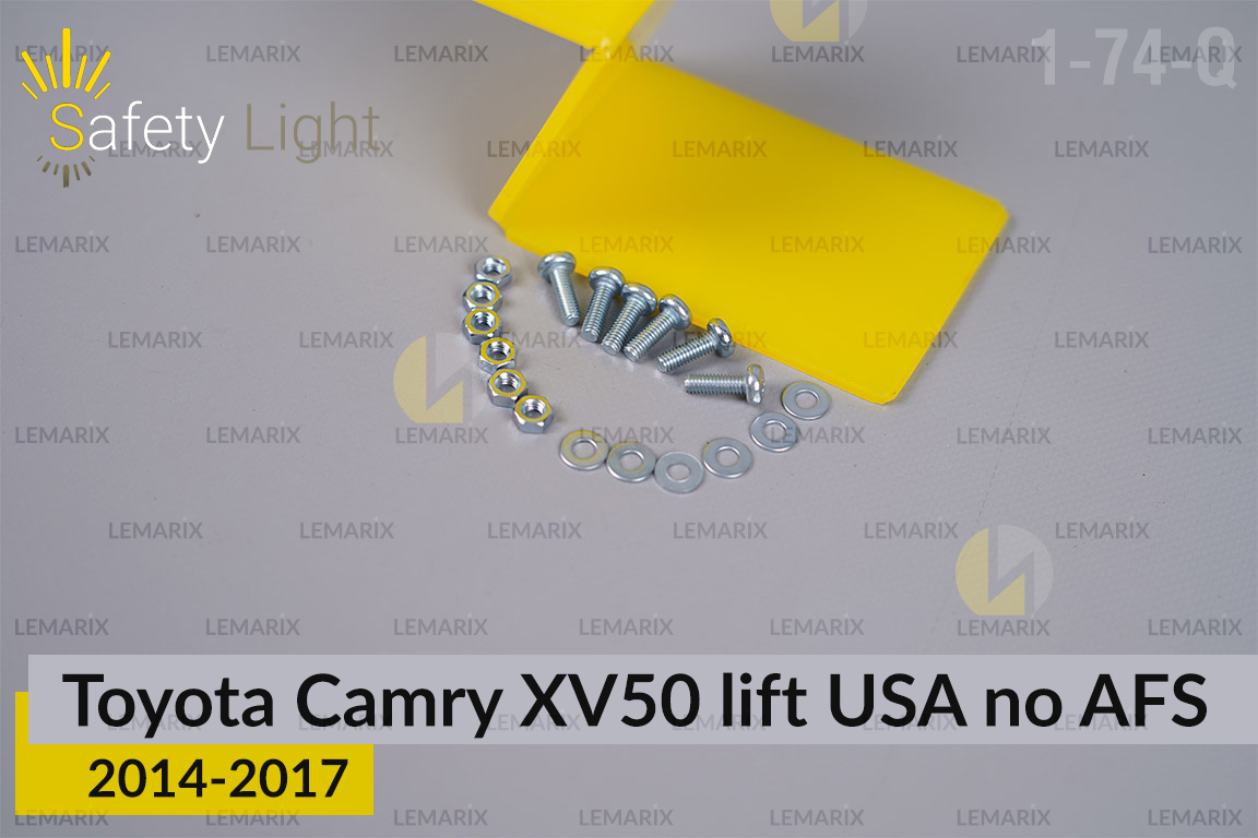 Перехідна рамка для Toyota Camry XV50 USA no AFS (2014-2017) рест