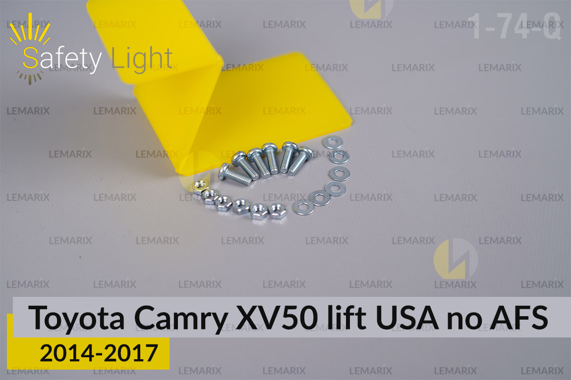 Перехідна рамка для Toyota Camry XV50 USA no AFS (2014-2017) рест