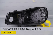 Корпус фары BMW 2 F45 F46 Tourer LED (2014-2018) дорест левый