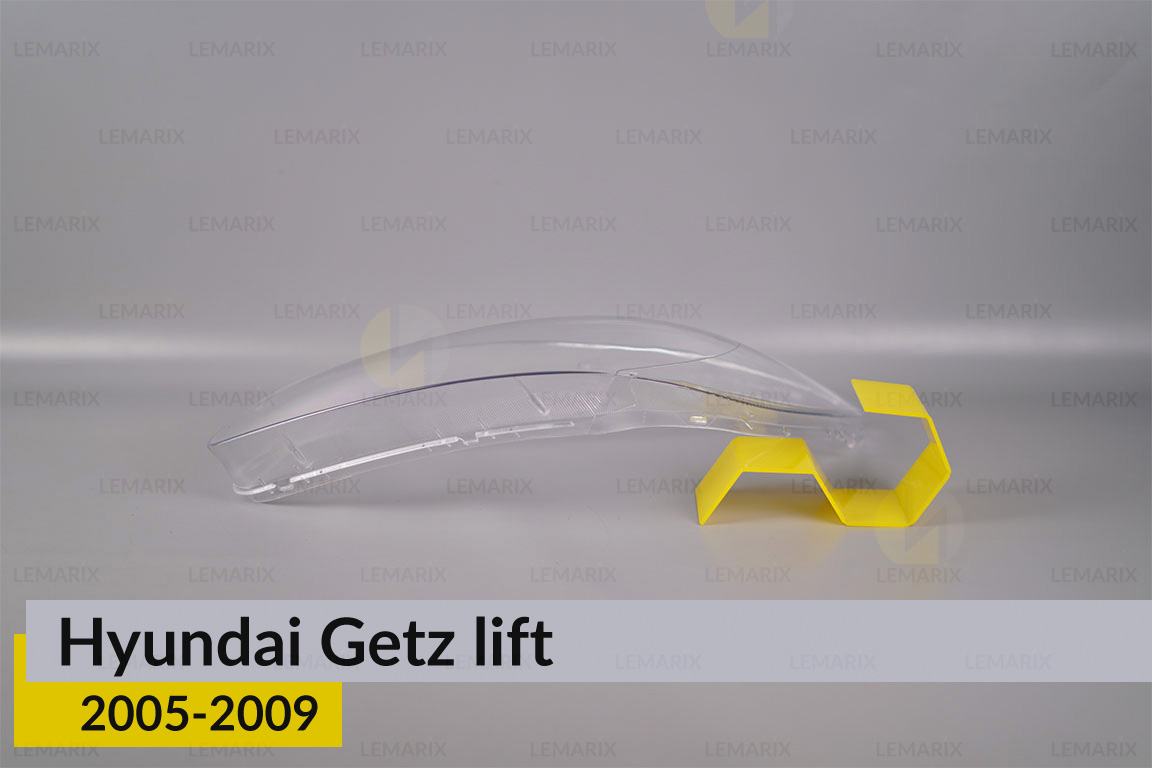 Скло фари Hyundai Getz (2005-2009) рест ліве