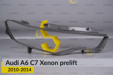 Декоративна маска Audi A6 C7 Xenon (2010-2014) дорест права