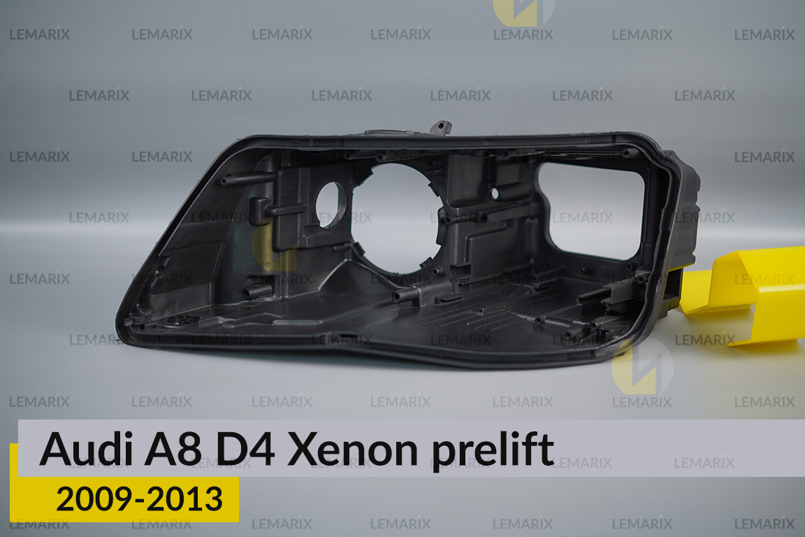 Корпус фари Audi A8 D4 Xenon (2009-2013) дорест лівий