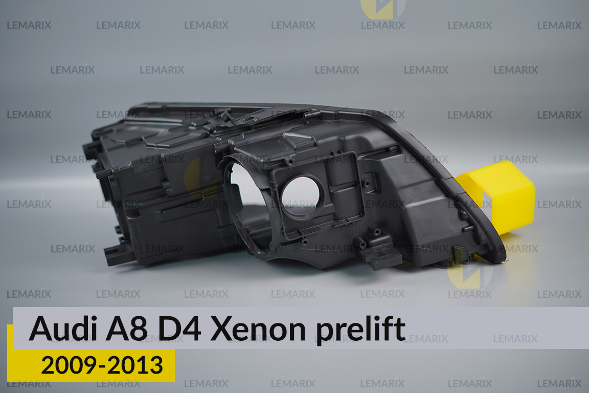 Корпус фари Audi A8 D4 Xenon (2009-2013) дорест лівий
