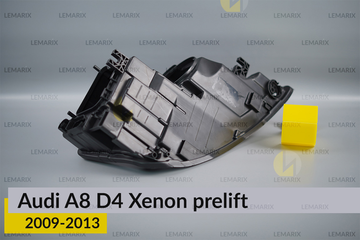 Корпус фари Audi A8 D4 Xenon (2009-2013) дорест лівий