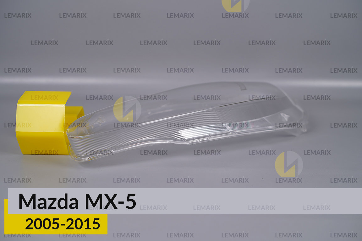 Скло фари Mazda MX-5 (2005-2015) ліве