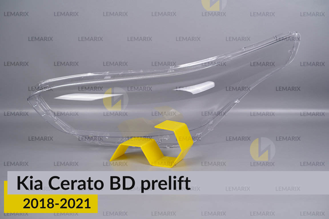 Скло фари Kia Cerato BD (2018-2021) дорест ліве
