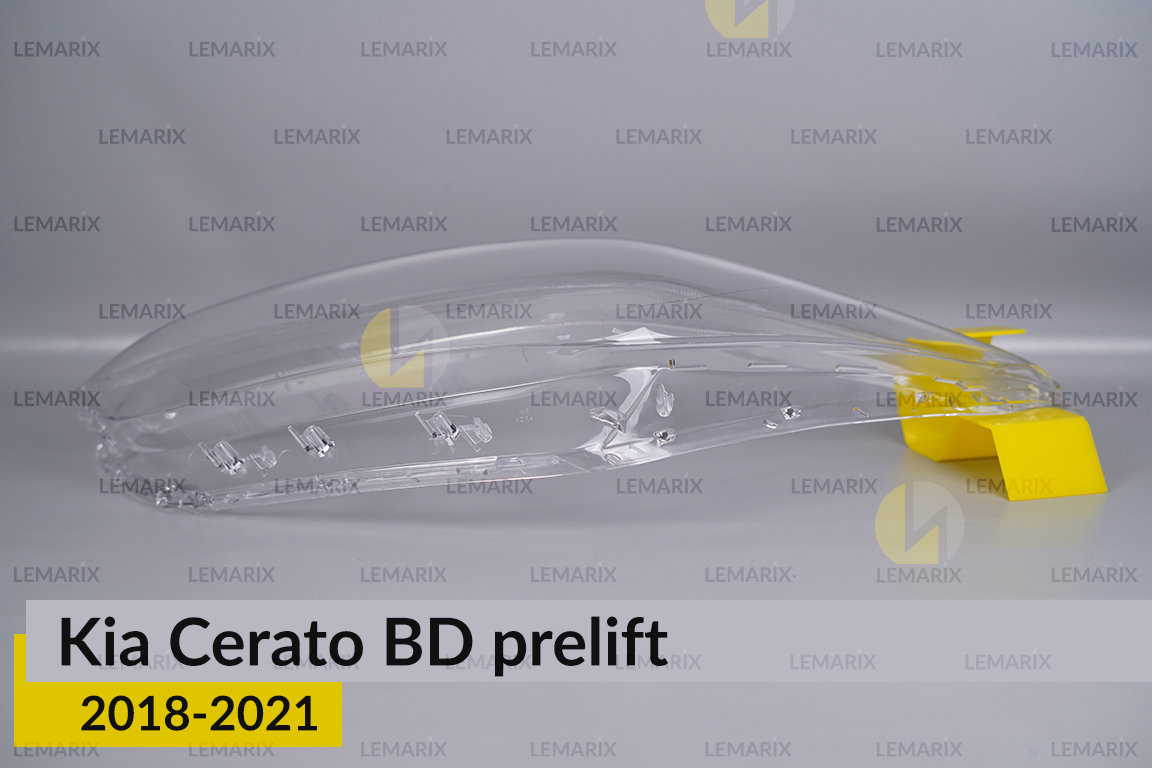 Скло фари Kia Cerato BD (2018-2021) дорест ліве