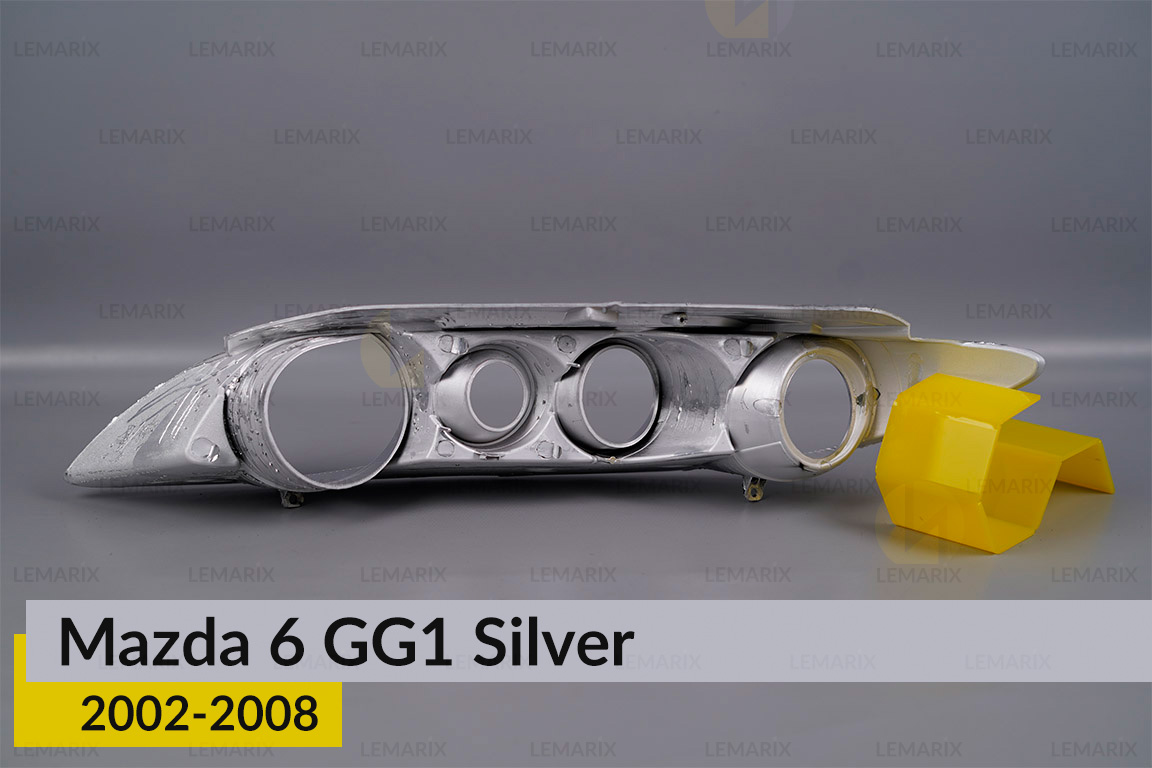 Декоративна маска Mazda 6 GG1 Silver (2002-2008) права