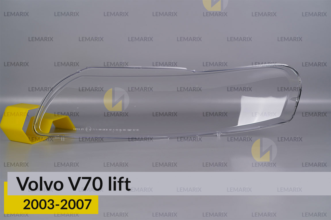 Скло фари Volvo V70 (2003-2007) рест праве