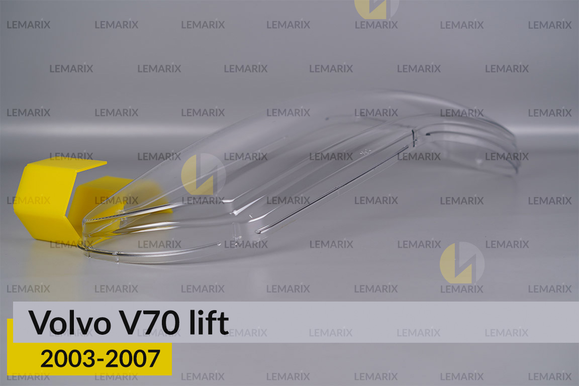 Скло фари Volvo V70 (2003-2007) рест праве
