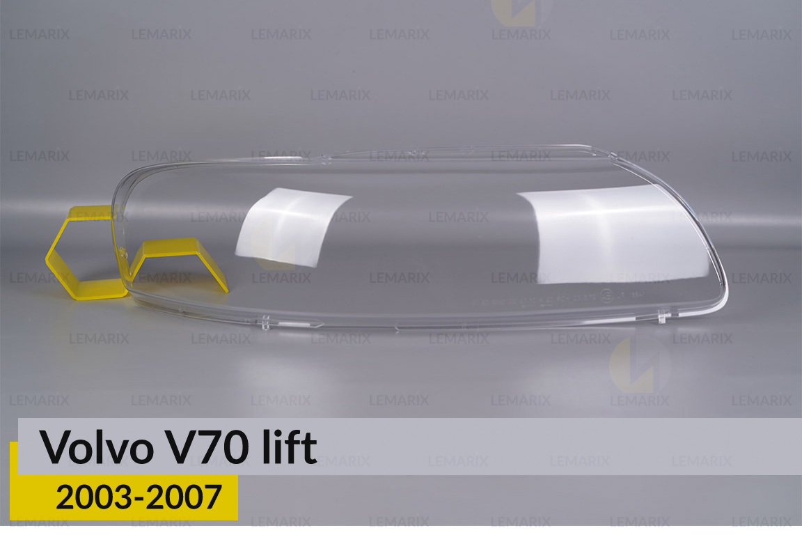 Скло фари Volvo V70 (2003-2007) рест праве