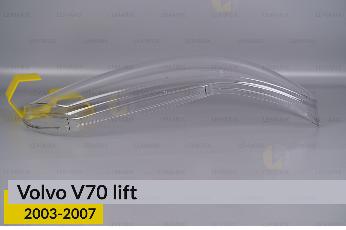 Скло фари Volvo V70 (2003-2007) рест праве