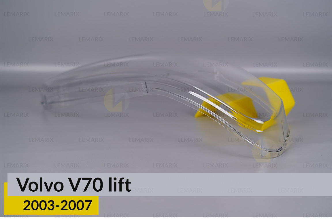 Скло фари Volvo V70 (2003-2007) рест праве