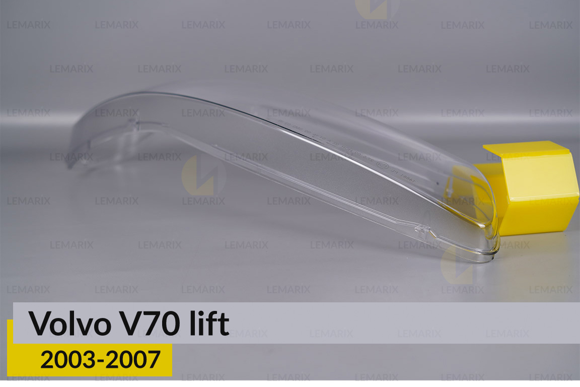 Скло фари Volvo V70 (2003-2007) рест праве