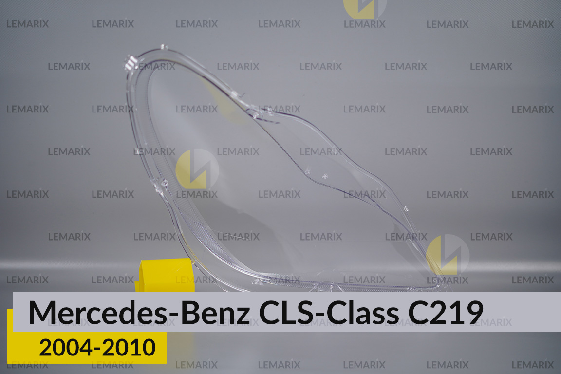 Скло фари Mercedes-Benz CLS-Class C219 (2004-2010) ліве