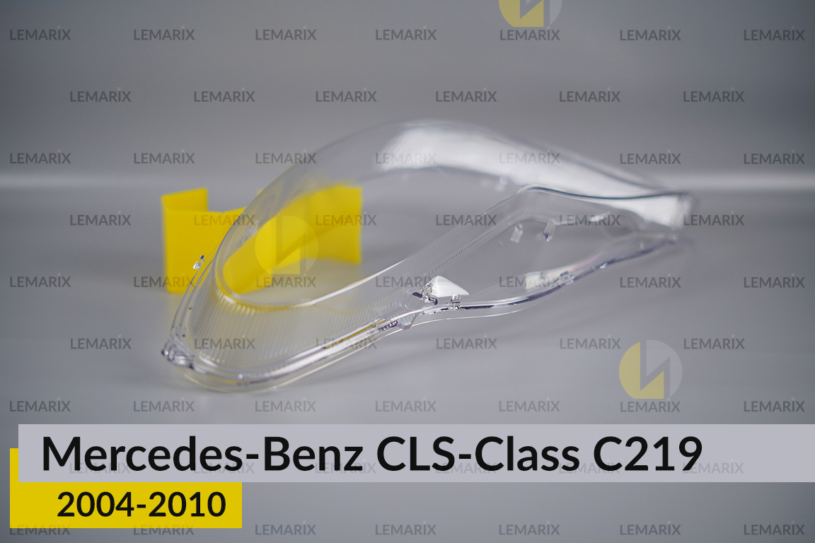 Скло фари Mercedes-Benz CLS-Class C219 (2004-2010) ліве
