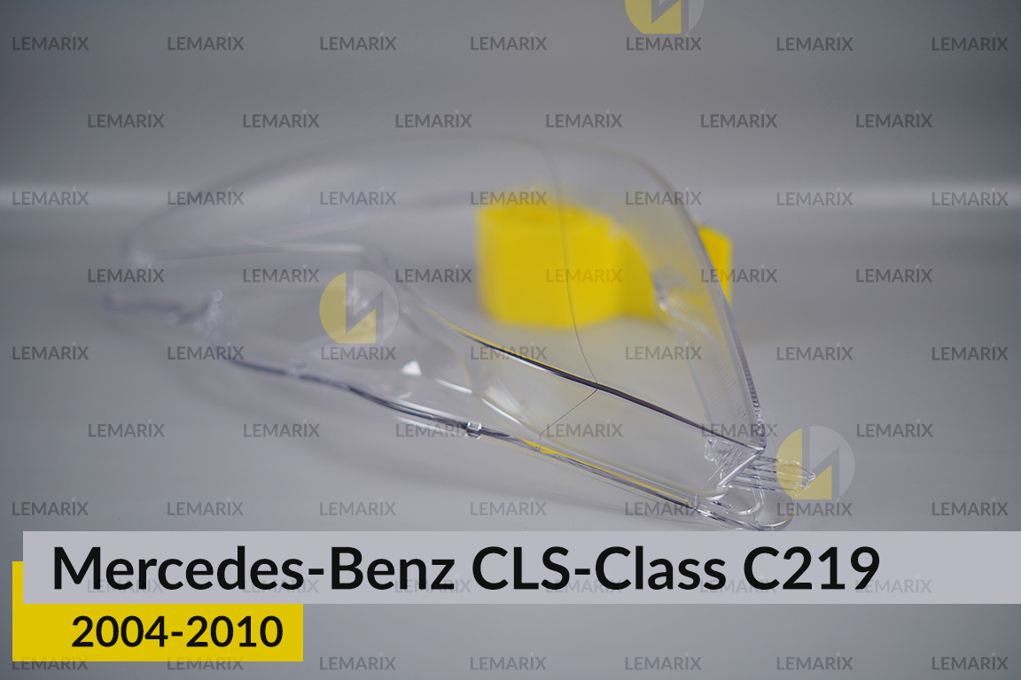 Скло фари Mercedes-Benz CLS-Class C219 (2004-2010) ліве