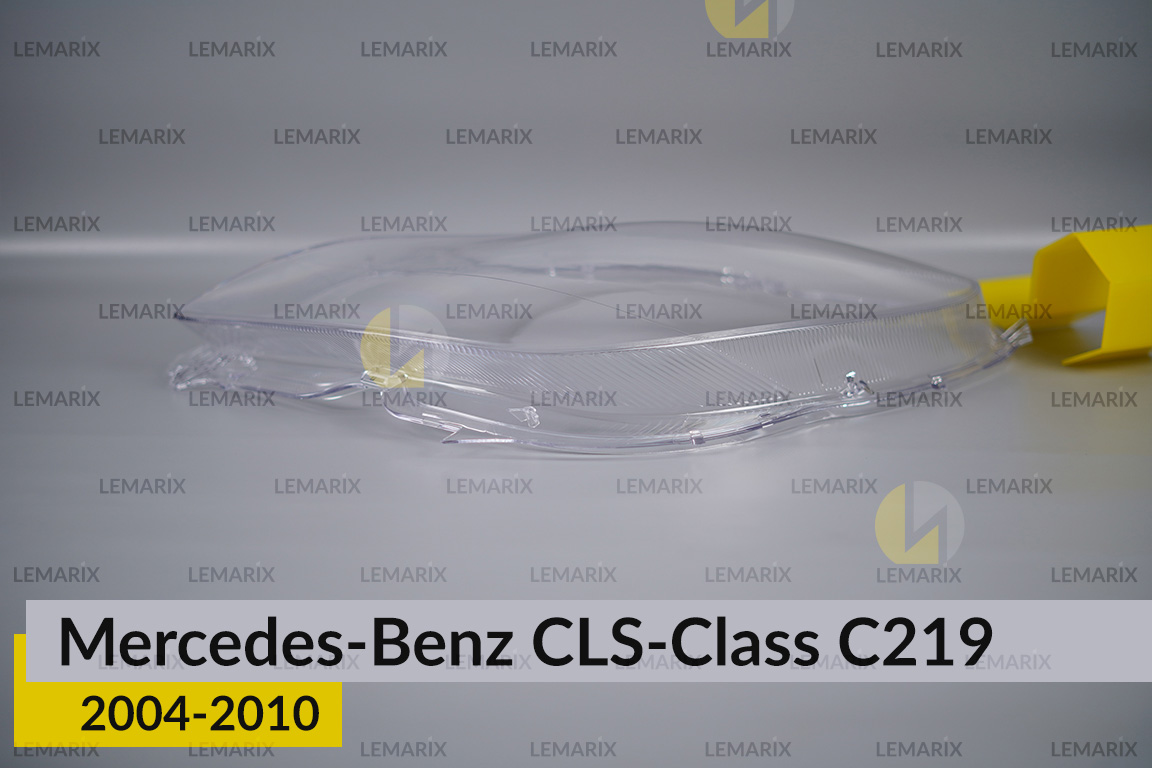 Скло фари Mercedes-Benz CLS-Class C219 (2004-2010) ліве