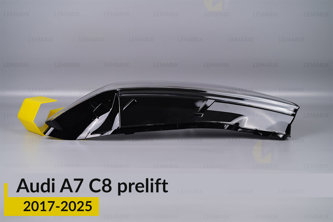 Скло фари Audi A7 C8 (2017-2025) дорест ліве