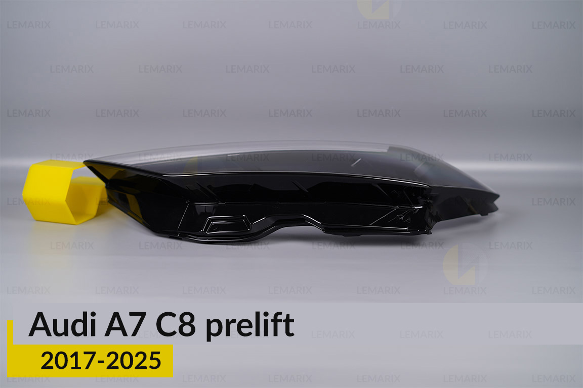 Скло фари Audi A7 C8 (2017-2025) дорест ліве