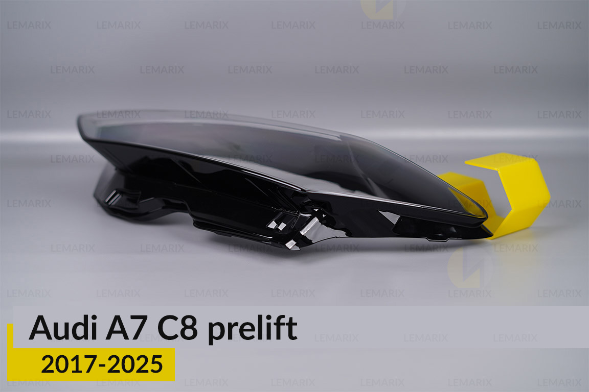 Скло фари Audi A7 C8 (2017-2025) дорест ліве