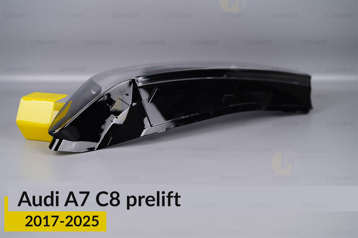 Скло фари Audi A7 C8 (2017-2025) дорест ліве