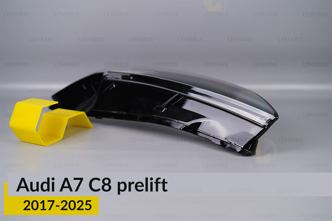 Скло фари Audi A7 C8 (2017-2025) дорест ліве