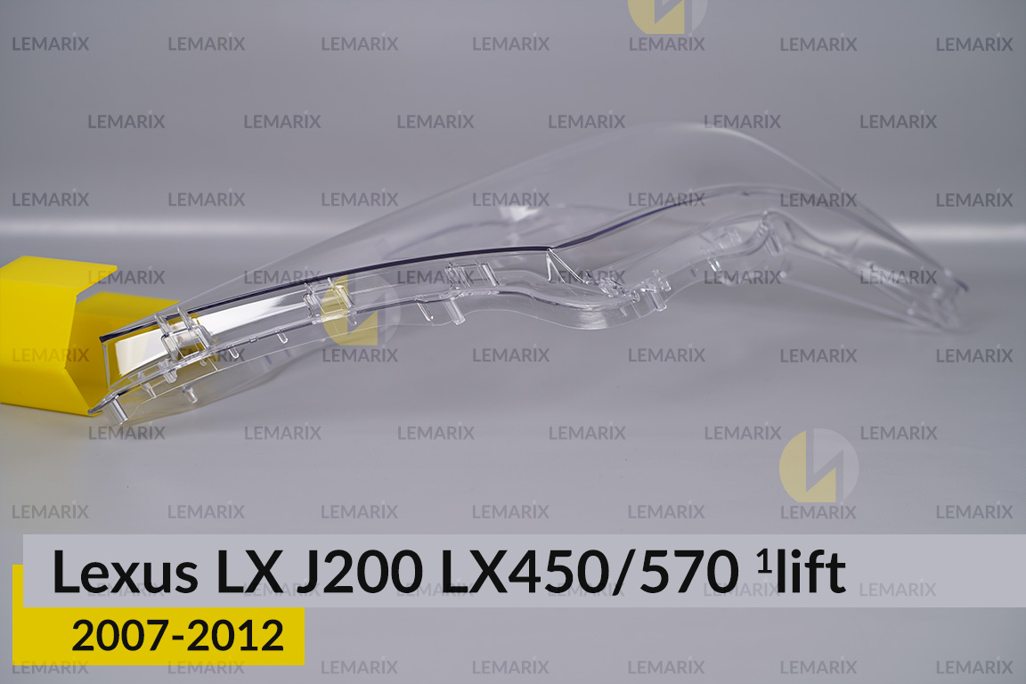 Скло фари Lexus LX J200 LX450/570 (2007-2012) 1 рест праве
