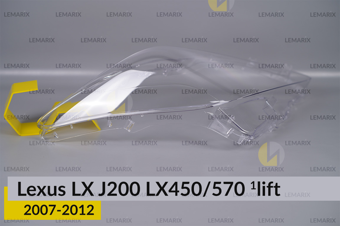 Скло фари Lexus LX J200 LX450/570 (2007-2012) 1 рест праве