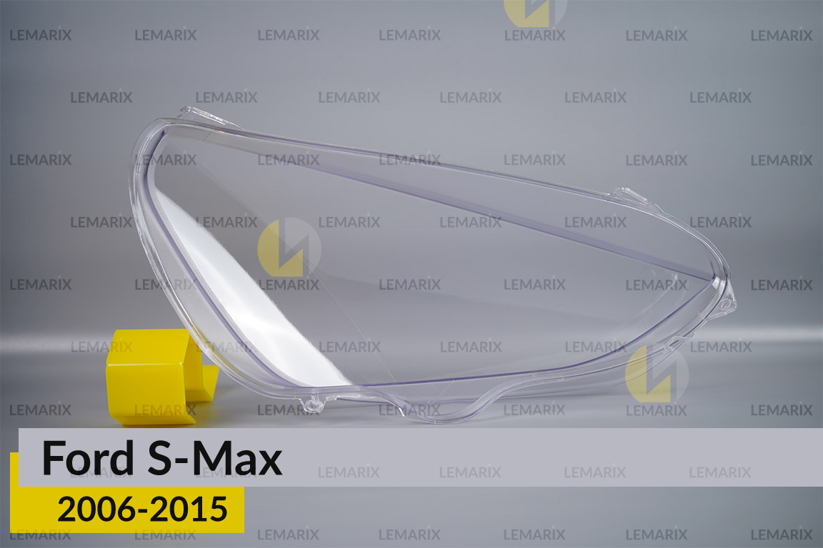 Скло фари Ford S-Max (2006-2015) ліве