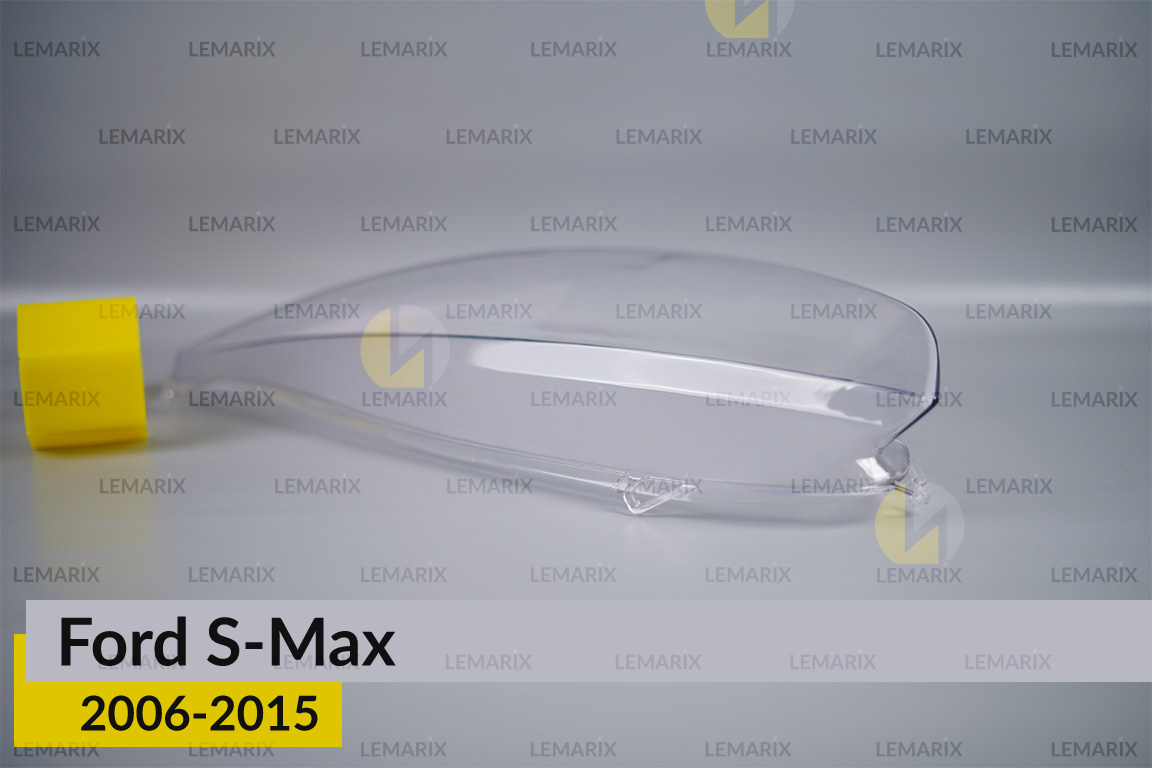 Скло фари Ford S-Max (2006-2015) ліве