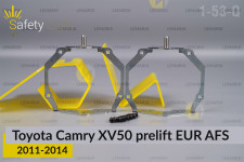 Перехідна рамка для Toyota Camry XV50 EUR AFS (2011-2014) дорест