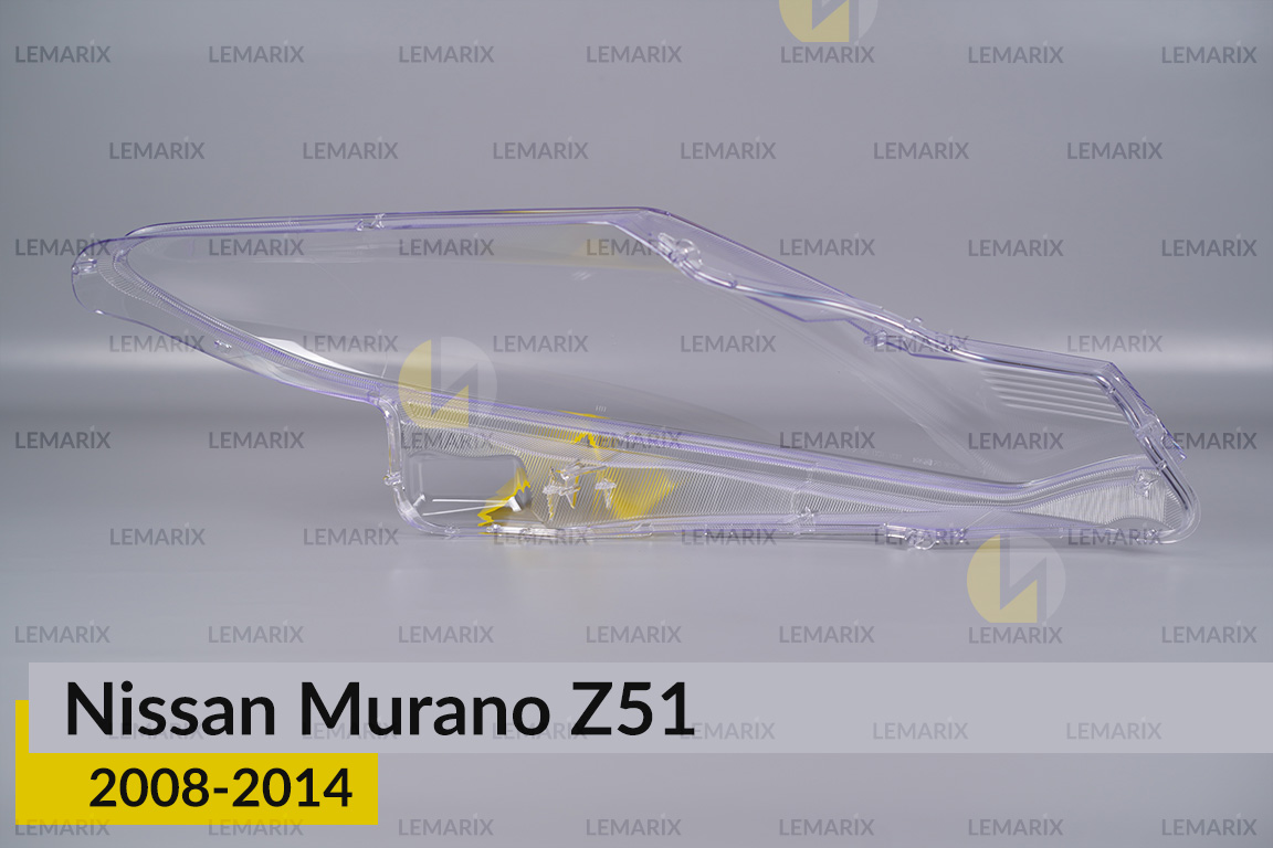 Скло фари Nissan Murano Z51 (2008-2014) ліве