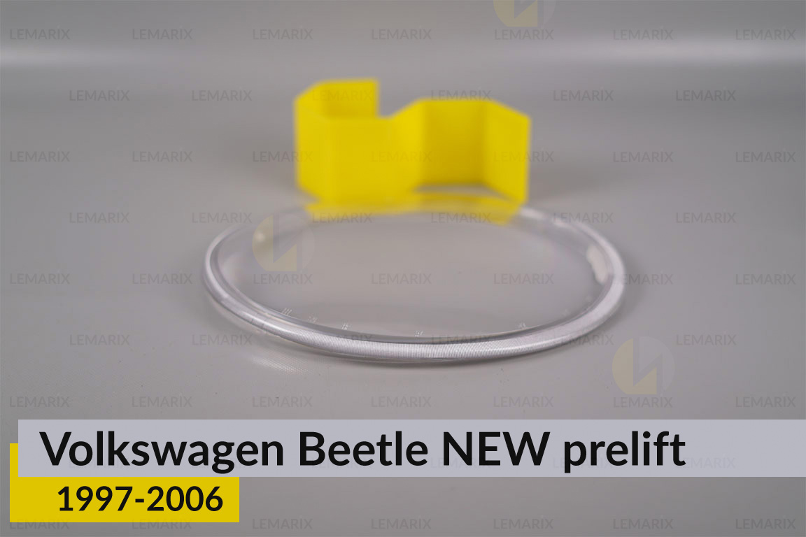 Скло фари VW Volkswagen Beetle NEW (1997-2006) дорест ліве