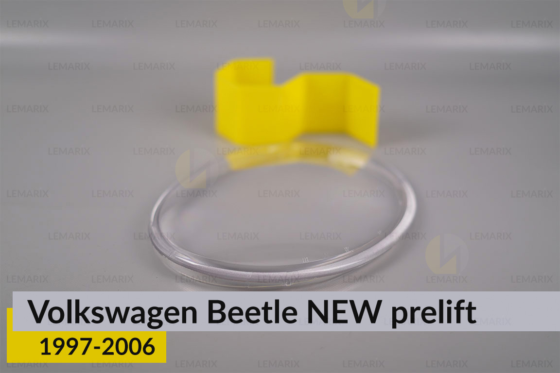 Скло фари VW Volkswagen Beetle NEW (1997-2006) дорест ліве