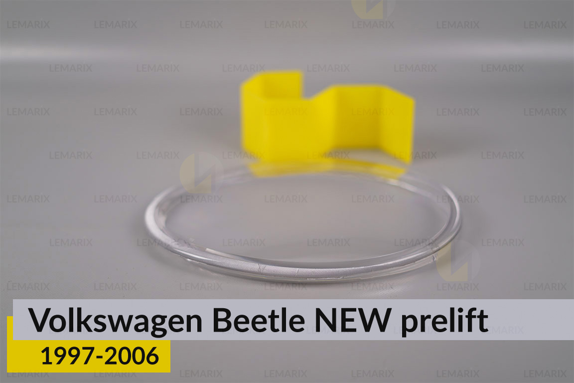 Скло фари VW Volkswagen Beetle NEW (1997-2006) дорест ліве