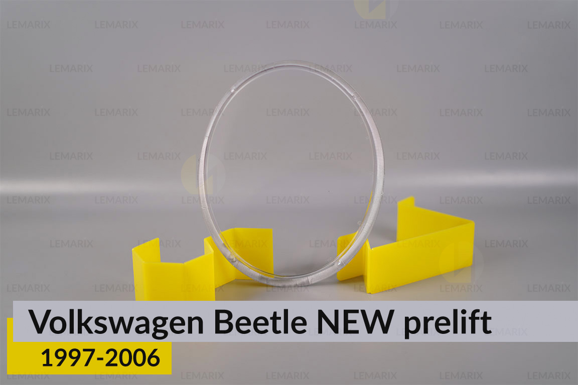 Скло фари VW Volkswagen Beetle NEW (1997-2006) дорест ліве