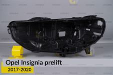 Корпус фары Opel Insignia (2017-2020) дорест левый