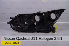 Корпус фари Nissan Qashqai J11 Halogen 2 (2017-2021) рест лівий