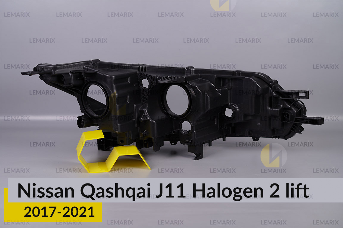 Корпус фари Nissan Qashqai J11 Halogen 2 (2017-2021) рест лівий