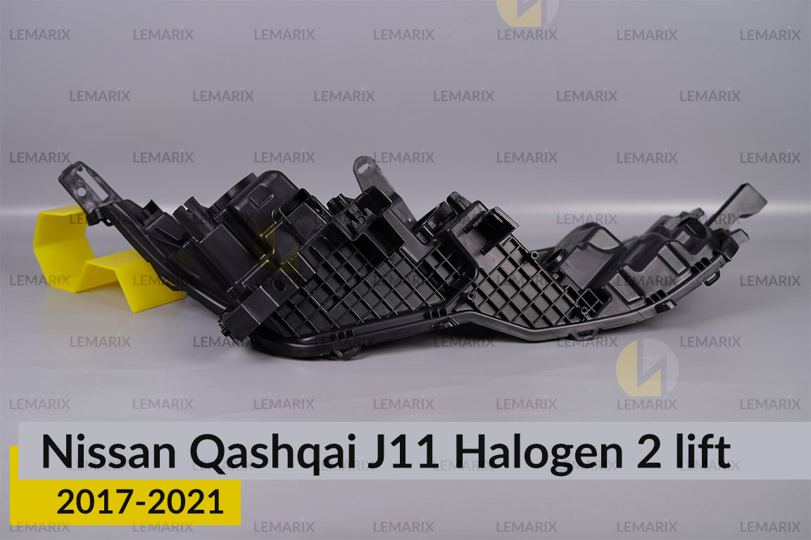 Корпус фари Nissan Qashqai J11 Halogen 2 (2017-2021) рест лівий