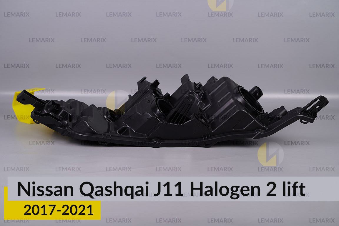 Корпус фари Nissan Qashqai J11 Halogen 2 (2017-2021) рест лівий