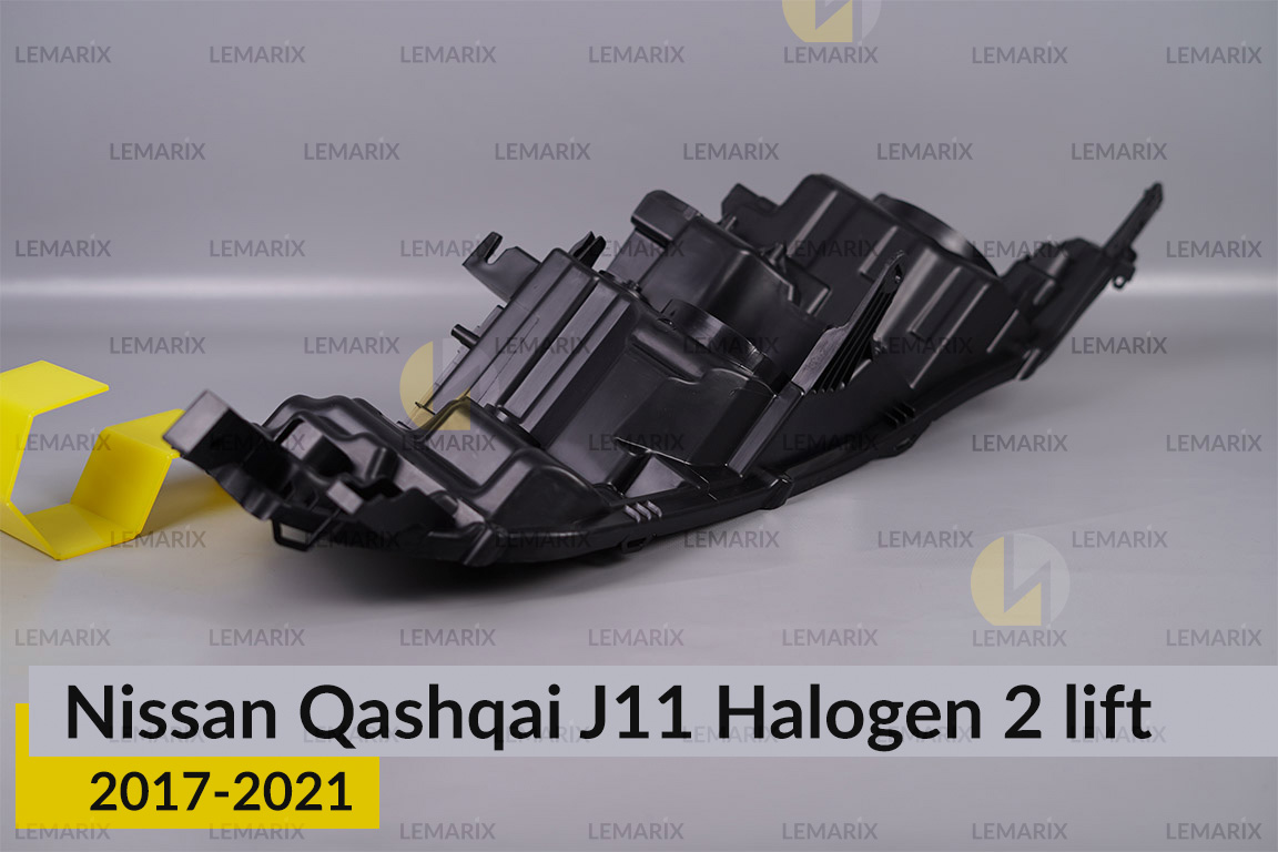 Корпус фари Nissan Qashqai J11 Halogen 2 (2017-2021) рест лівий
