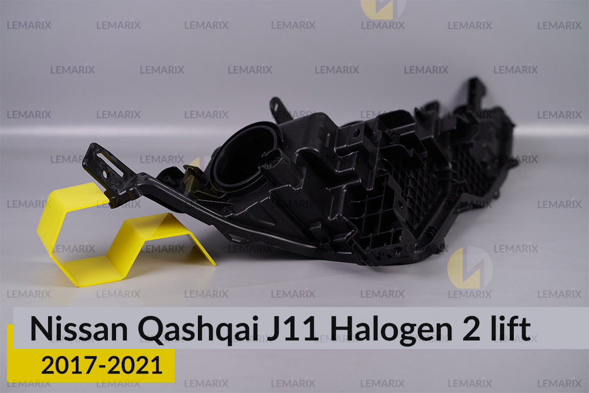 Корпус фари Nissan Qashqai J11 Halogen 2 (2017-2021) рест лівий