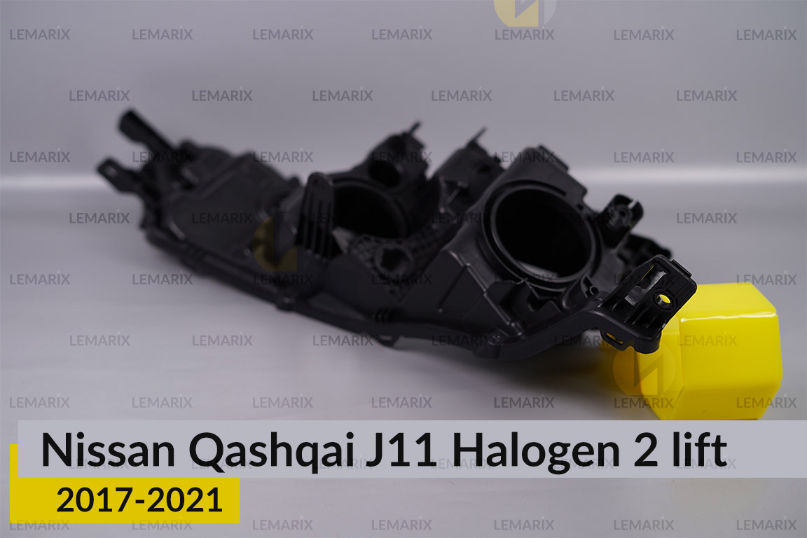 Корпус фари Nissan Qashqai J11 Halogen 2 (2017-2021) рест лівий