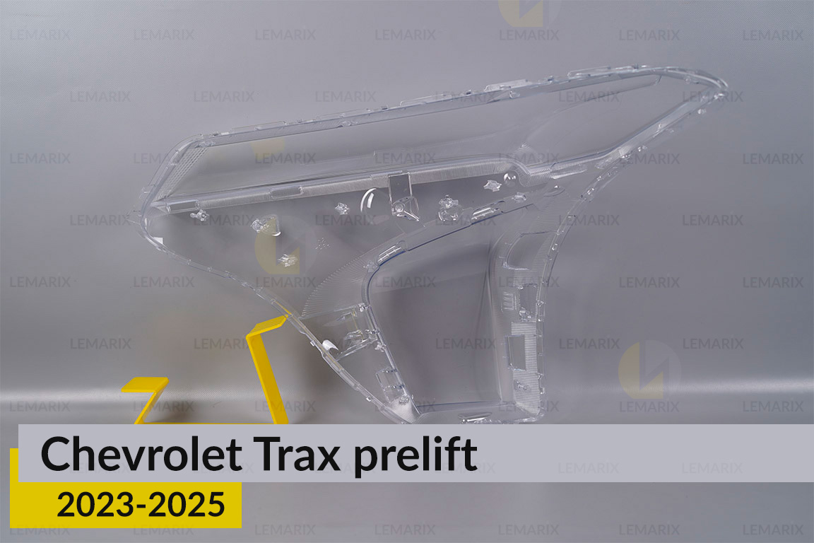 Скло фари Chevrolet Trax (2023-2025) дорест праве